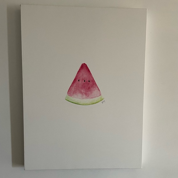 Painting, watermelon slice. - Picture 2 of 2